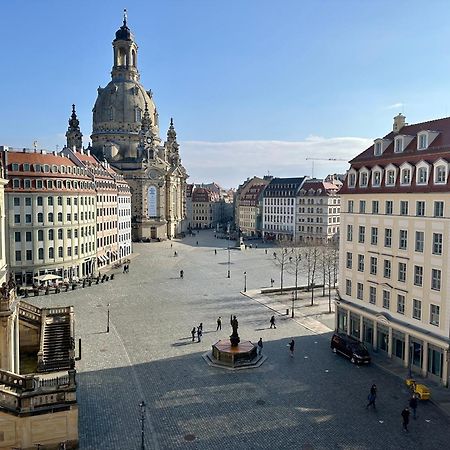 Luxus Suite Mit Einmaligem Blick Auf Die Frauenkirche Drezno Zewnętrze zdjęcie